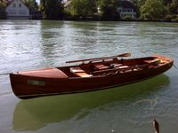 Klinker-Ruderbootes der Yachtwerft Faul 01